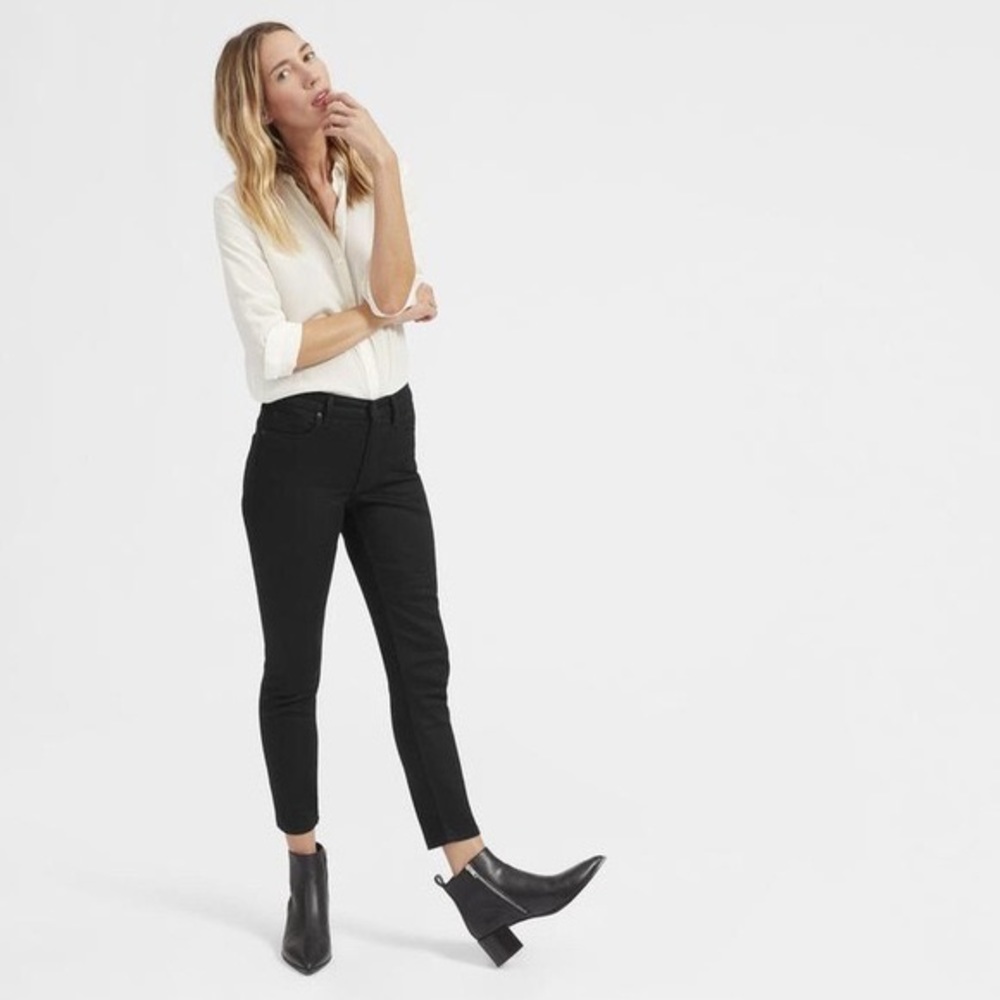Everlane NWT Black high rise Jeans
